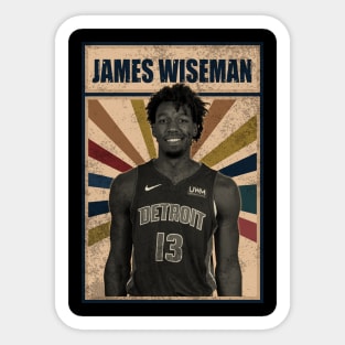 Detroit Pistons James Wiseman Sticker